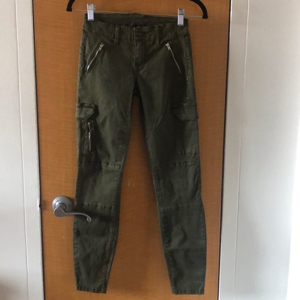 Army green pants